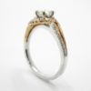 Halo-Wrap Diamond Engagement Ring - Image 3