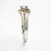 Halo-Wrap Diamond Engagement Ring - Image 2