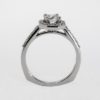 Octagonal Halo Diamond Ring - Image 4
