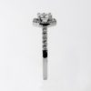 Octagonal Halo Diamond Ring - Image 3