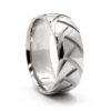Tire Detail Wedding Band - Image 4