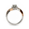 Halo Diamond Wedding Set - Image 3