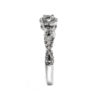 Infinity Halo Oval Diamond Ring - Image 2