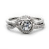 Diamond Accented Wedding Set