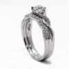 Infinity Twist Diamond Ring - Image 4