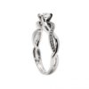 Infinity Twist Diamond Engagement Ring - Image 4