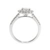 Marquise Halo Diamond Engagement Ring - Image 4