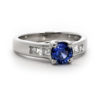 Purple/Blue Sapphire Ring