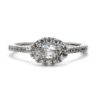 Marquise Halo Diamond Engagement Ring