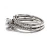 Vintage Diamond Wedding Set Mounting - Image 3