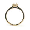 Emerald Cut Diamond and Halo Engagement Ring - Image 4