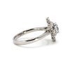 Baguette Halo Diamond Ring - Image 3