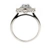 Baguette Halo Diamond Ring - Image 4
