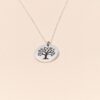 Etched Tree of Life Pendant