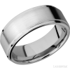 14K White Gold with Satin , Polish Finish
