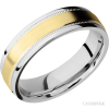 Cobalt Chrome with Polish , Polish Finish and 14K Yellow Gold Inlay