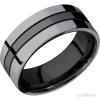 Zirconium with Polish Finish and Tantalum Inlay