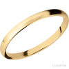 14K Yellow Gold with Satin Finish