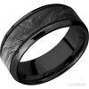 Zirconium with Polish , Polish Finish and Forged Carbon Fiber Inlay