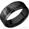 Zirconium with Satin , Polish Finish