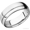 14K White Gold with Satin , Polish Finish