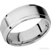 14K White Gold with Satin , Polish Finish
