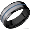 Zirconium with Polish , Polish Finish and Tantalum Inlay