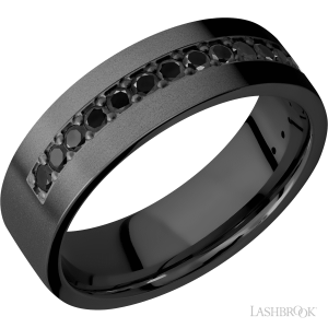 Zirconium with Bead Finish