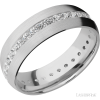 14K White Gold with Satin Finish