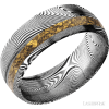 Tightweave with Acid Finish and Alaskan Gold Nugget Inlay