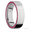 14K White Gold with Bead Finish - Image 2