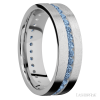 14K White Gold with Distressed Finish - Image 2