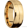 14K Yellow Gold with Polish , Satin Finish - Image 2