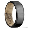 Zirconium with Crosssatinblack , Polish Finish and Spalted Tamarind - Image 2