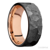 Zirconium with Rock Finish and 14K Rose Gold - Image 2