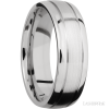 14K White Gold with Satin , Polish Finish - Image 2