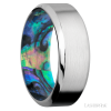 Cobalt Chrome with Satin , Polish Finish and Abalone - Image 2