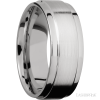 14K White Gold with Satin , Polish Finish - Image 2