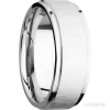 14K White Gold with Crosssatin , Polish Finish - Image 2