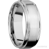 14K White Gold with Satin , Polish Finish - Image 2