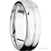 14K White Gold with Polish , Satin Finish - Image 2