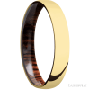 14K Yellow Gold with Polish Finish and Cocobolo - Image 2
