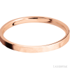 14K Rose Gold with Hammer Finish - Image 3