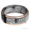 Tightweave with Acid Finish and 14K Rose Gold Inlay - Image 3