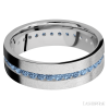 14K White Gold with Distressed Finish - Image 3