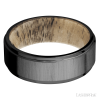 Zirconium with Crosssatinblack , Polish Finish and Spalted Tamarind - Image 3
