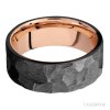 Zirconium with Rock Finish and 14K Rose Gold - Image 3