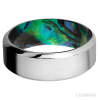 Cobalt Chrome with Satin , Polish Finish and Abalone - Image 3