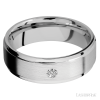 14K White Gold with Satin , Polish Finish - Image 3