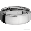 14K White Gold with Crosssatin , Polish Finish - Image 3